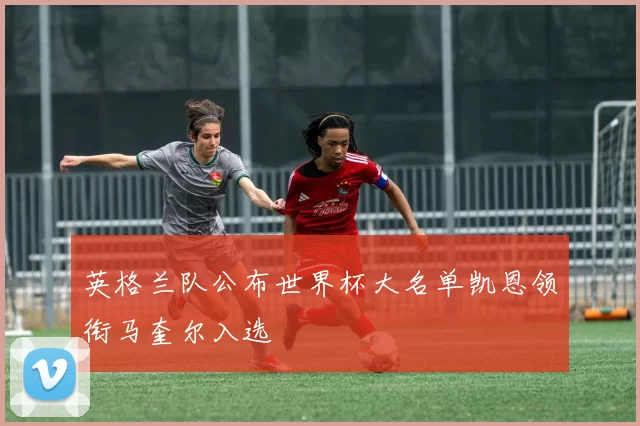 英格兰队公布世界杯大名单凯恩领衔马奎尔入选