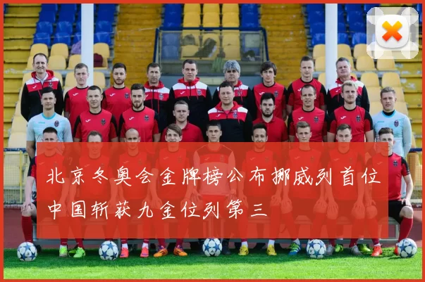 北京冬奥会金牌榜公布挪威列首位中国斩获九金位列第三